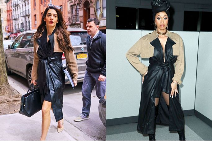 Amal Clooney Or Cardi B In This Alexander Wang Coat Amal Clooney Or Cardi B In This Alexander Wang Coat