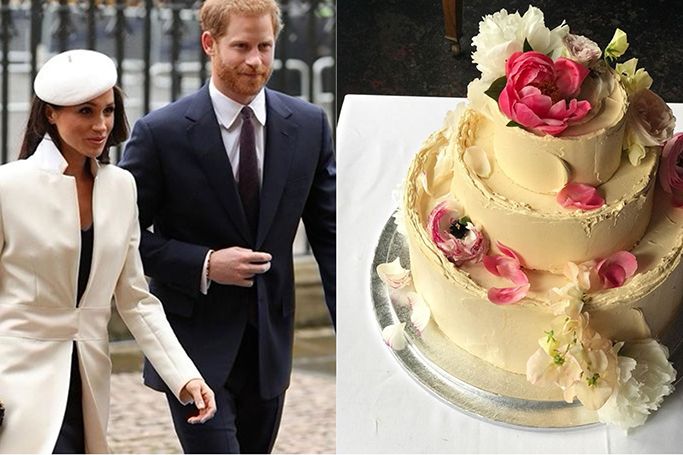 Royal wedding cake Prince Harry and Meghan Markle's wedding cake